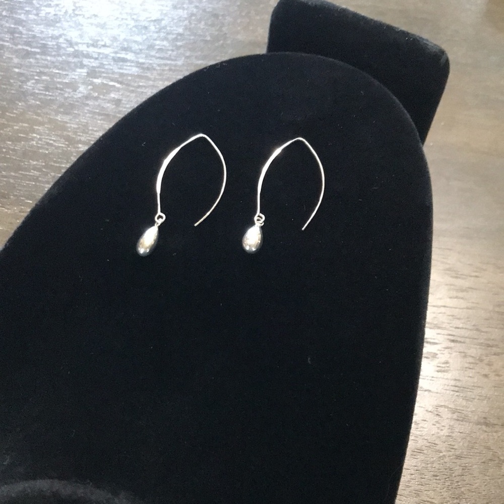 Original Retired Silpada Silver Threader “Just Drop In” Dangle Earrings - Picture 2 of 12